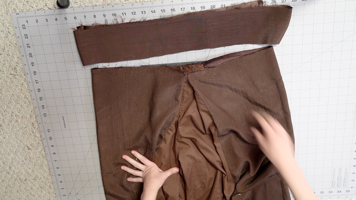 sew the waistband