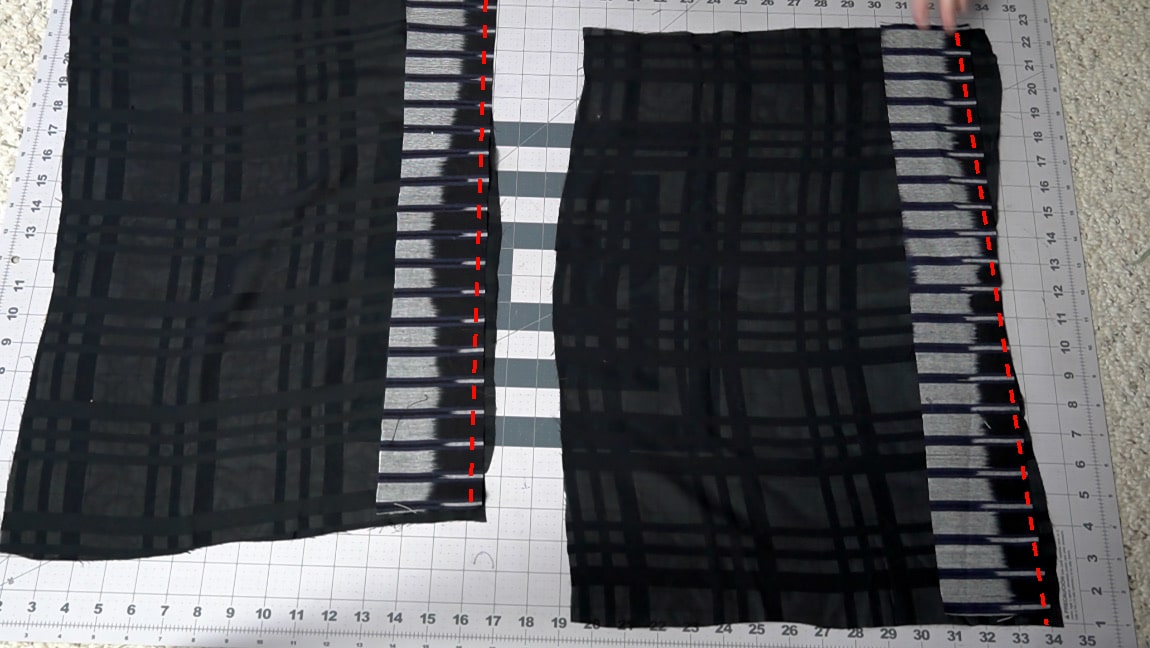 sew the sleeve band to the sleeve