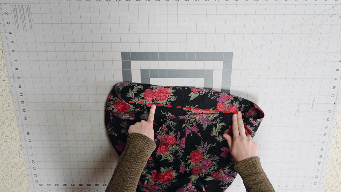 sew the back of the waistband