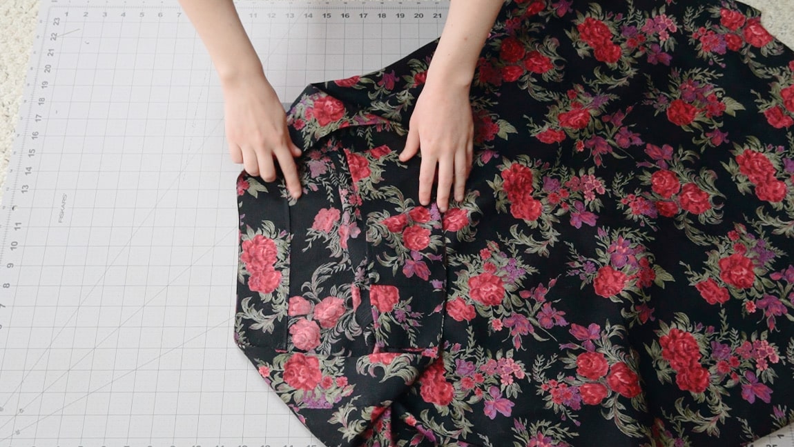 sew the back of the waistband