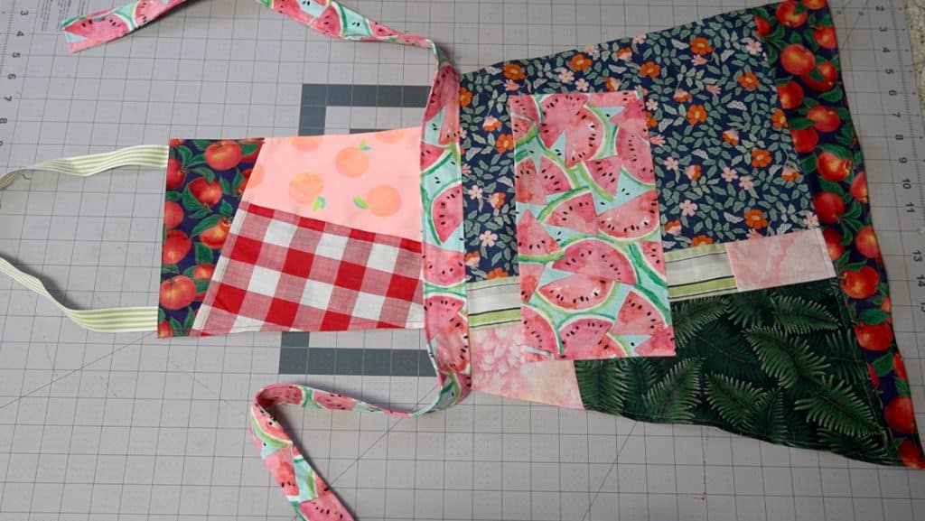 finished apron