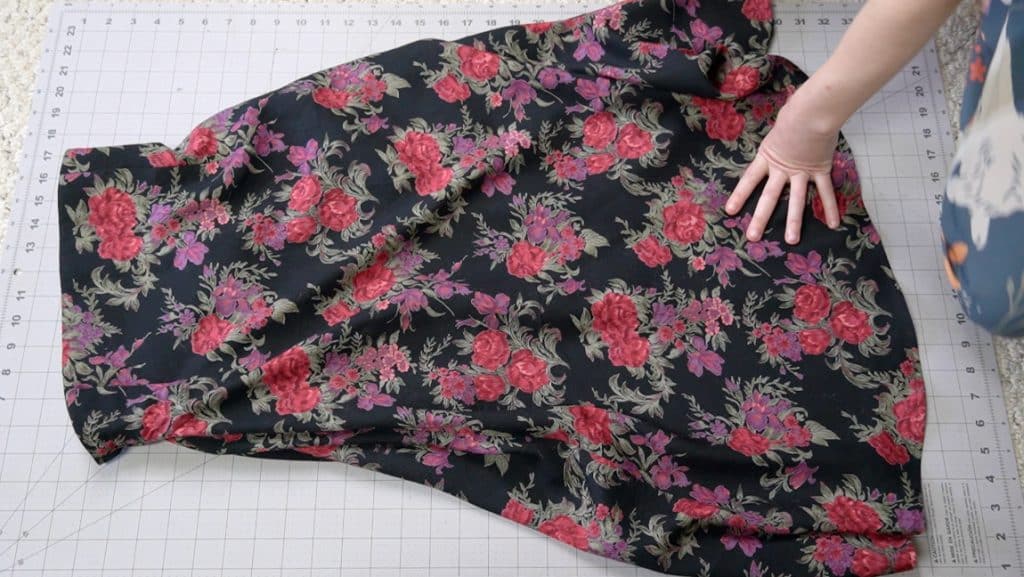 finished skirt