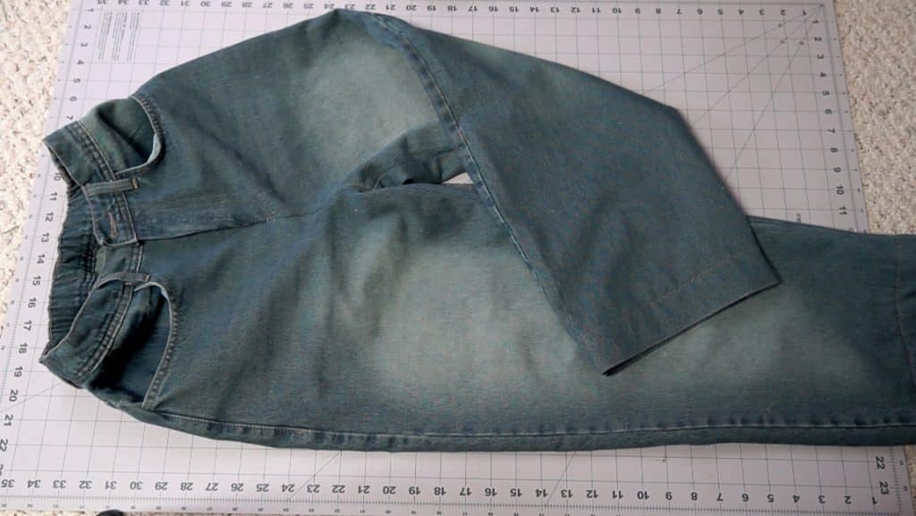 finished jeans