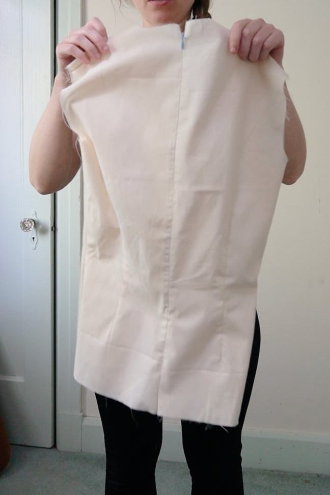 the back of the sloper