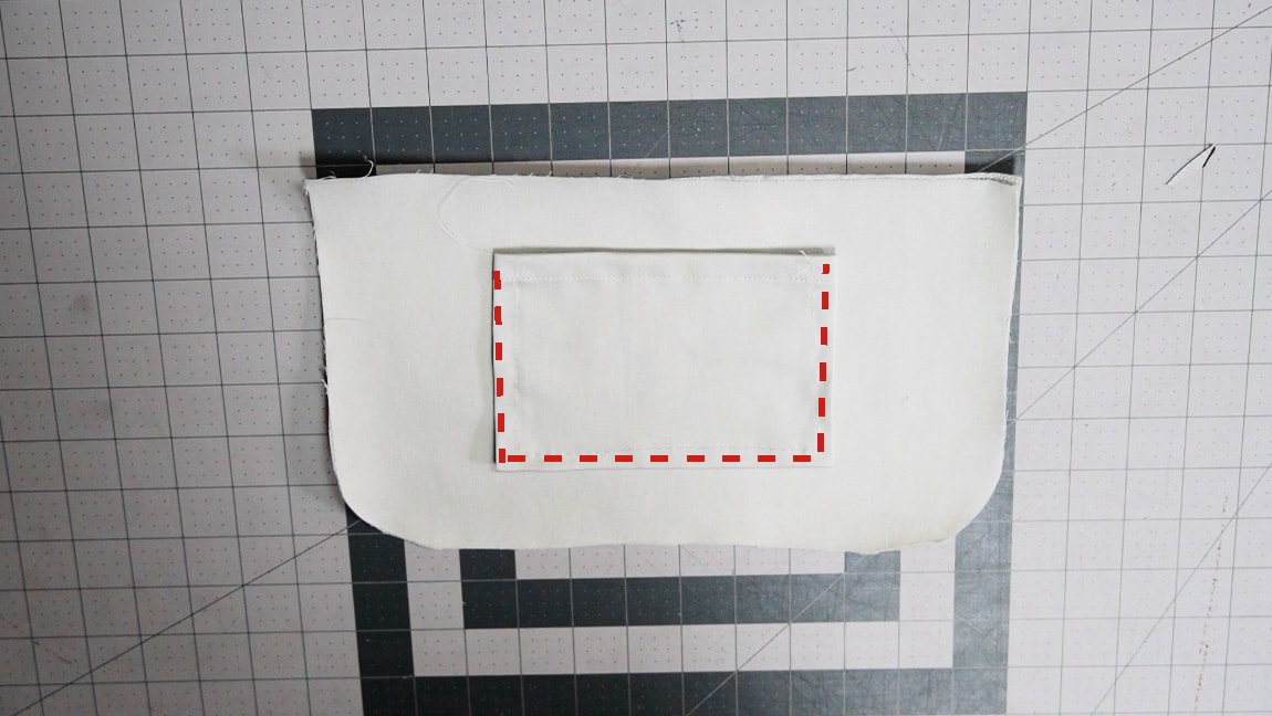 sew pocket to lining