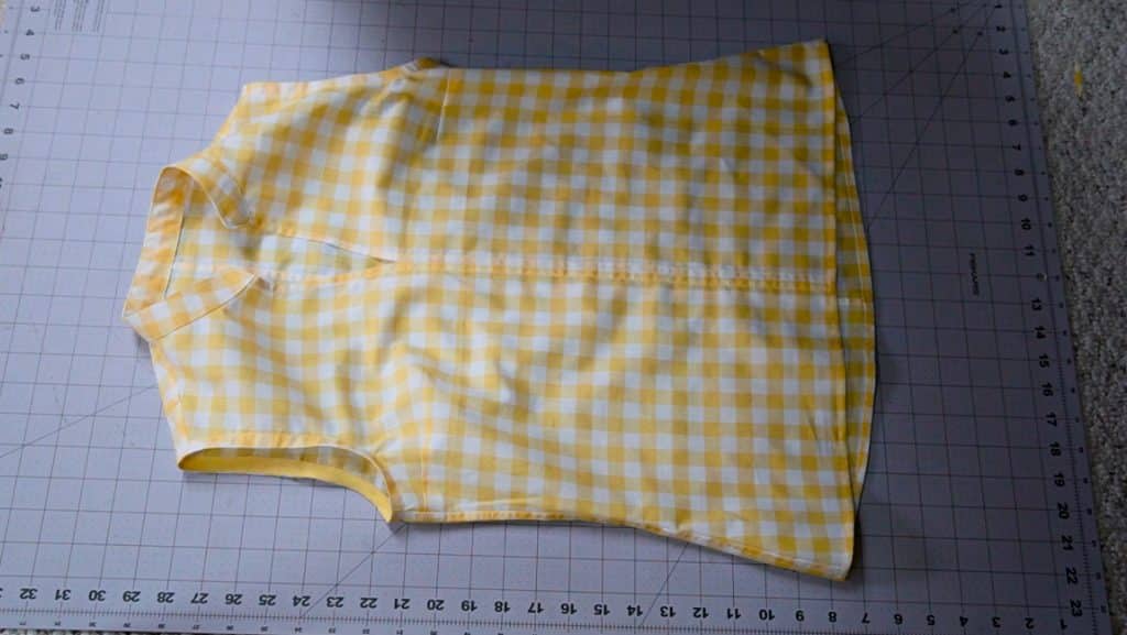 finished shirt