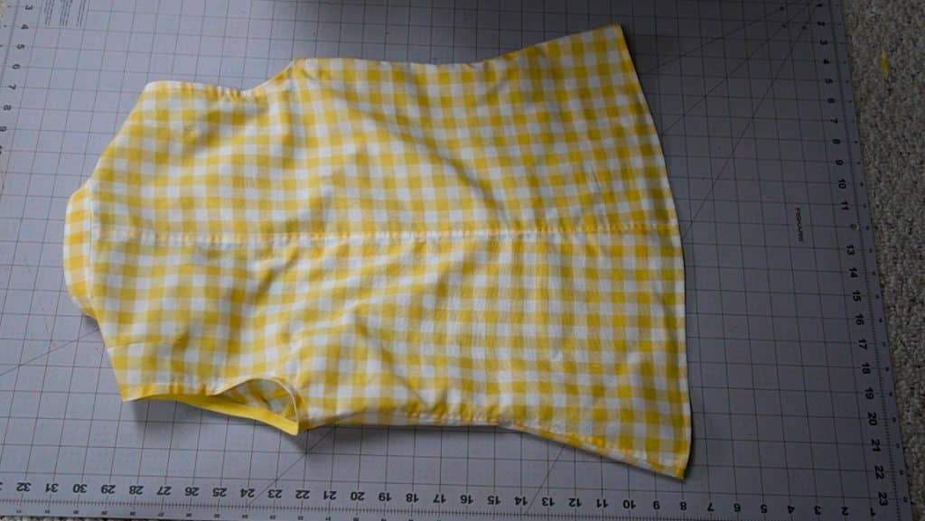 finished shirt