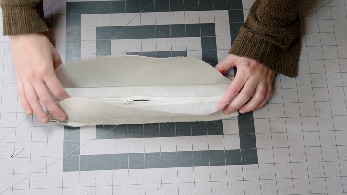 sew upper lining