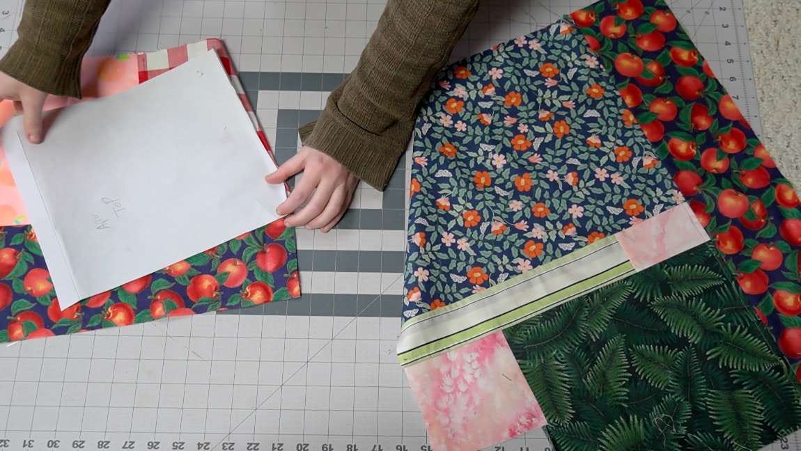 cut our your pattern pieces