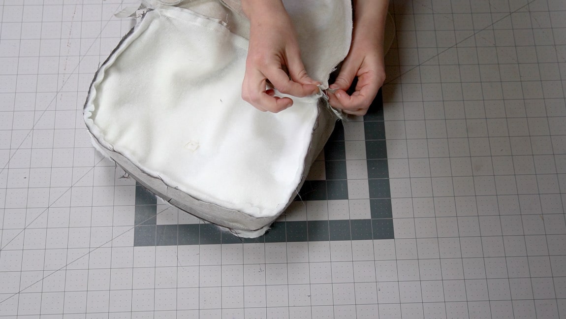 leave seam allowance unsewn