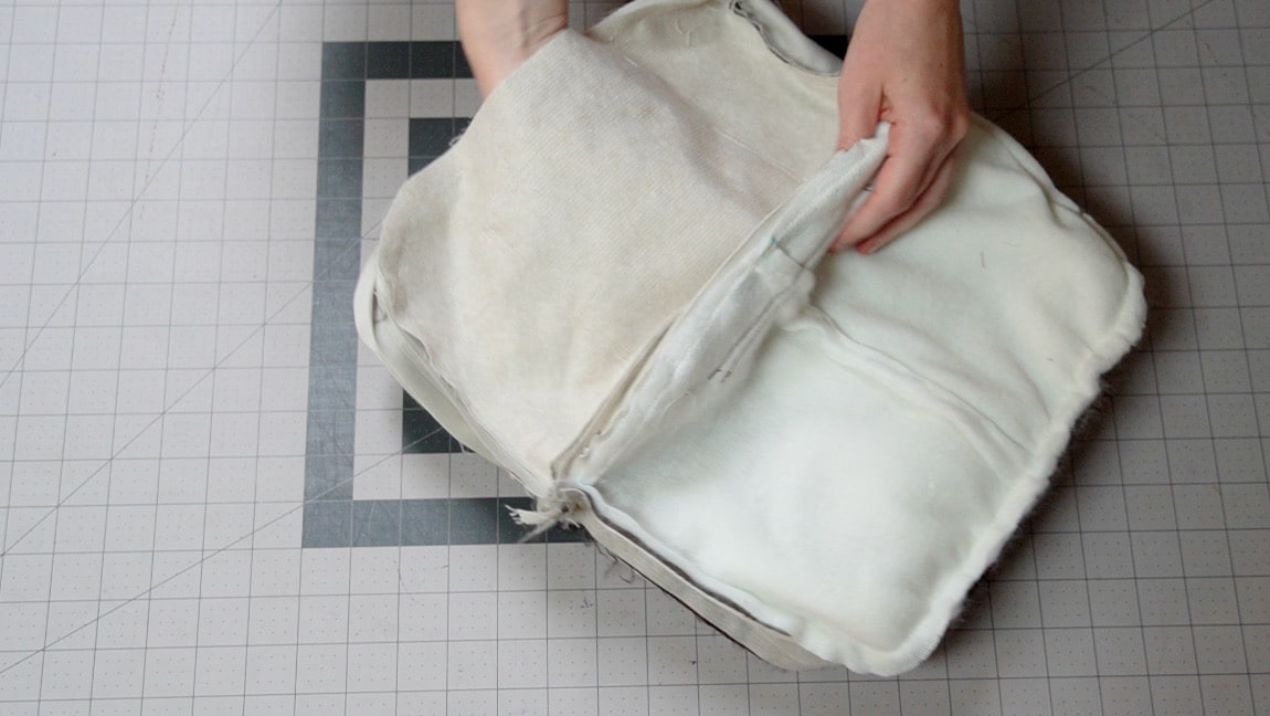 turn bag to right side