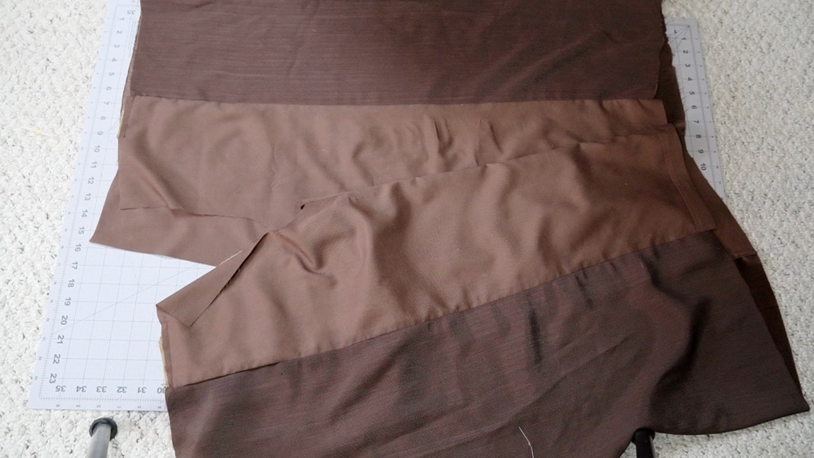 sew the inseam of the pants