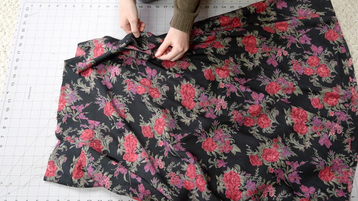 sew the front and back together