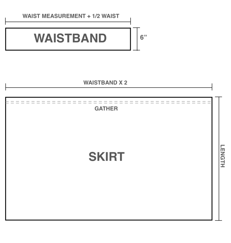 wrap skirt pattern