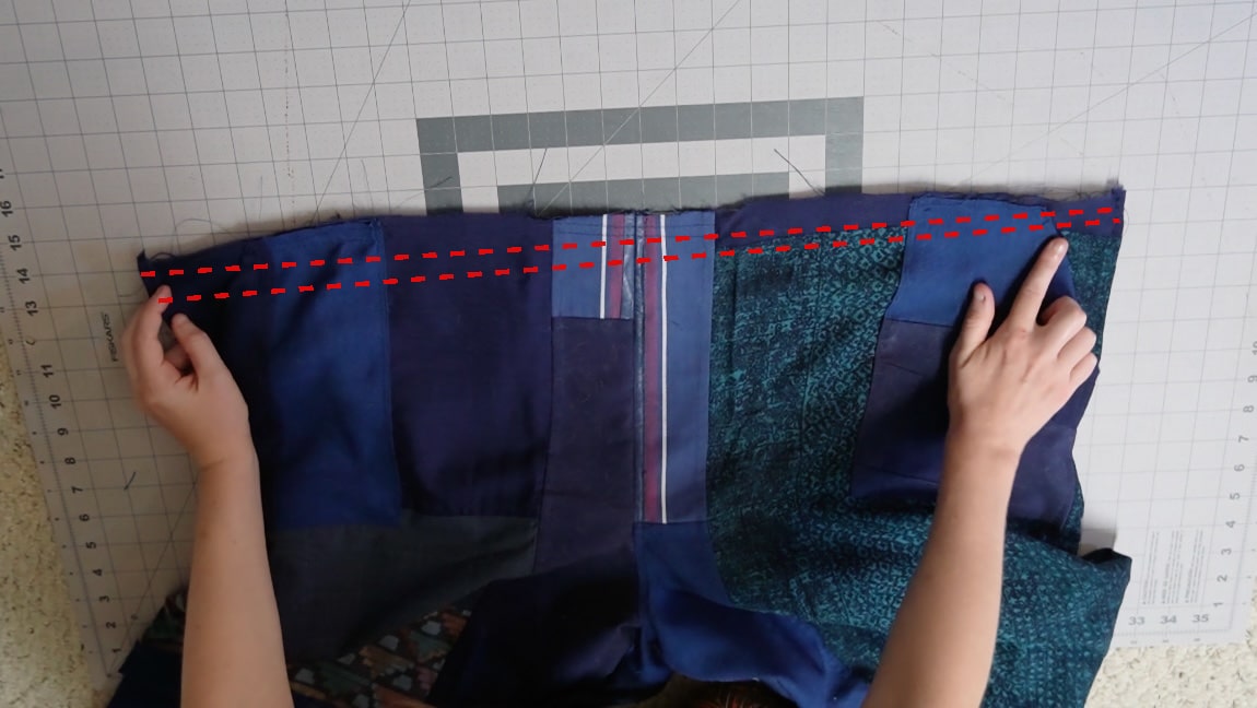 sew gathering stitches