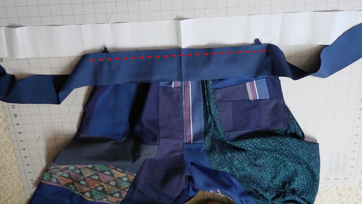 sew the waistband