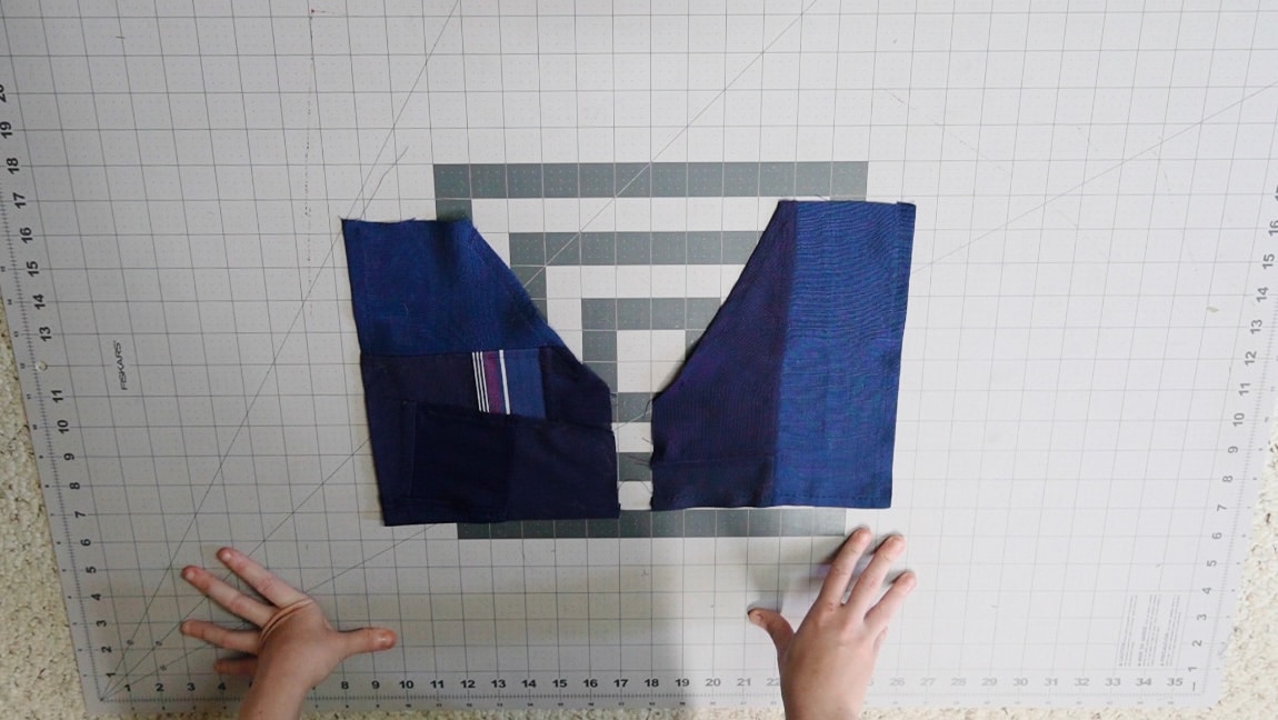 hem the pockets