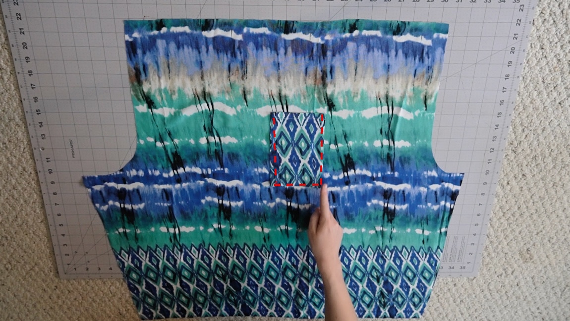 sew pocket to pants
