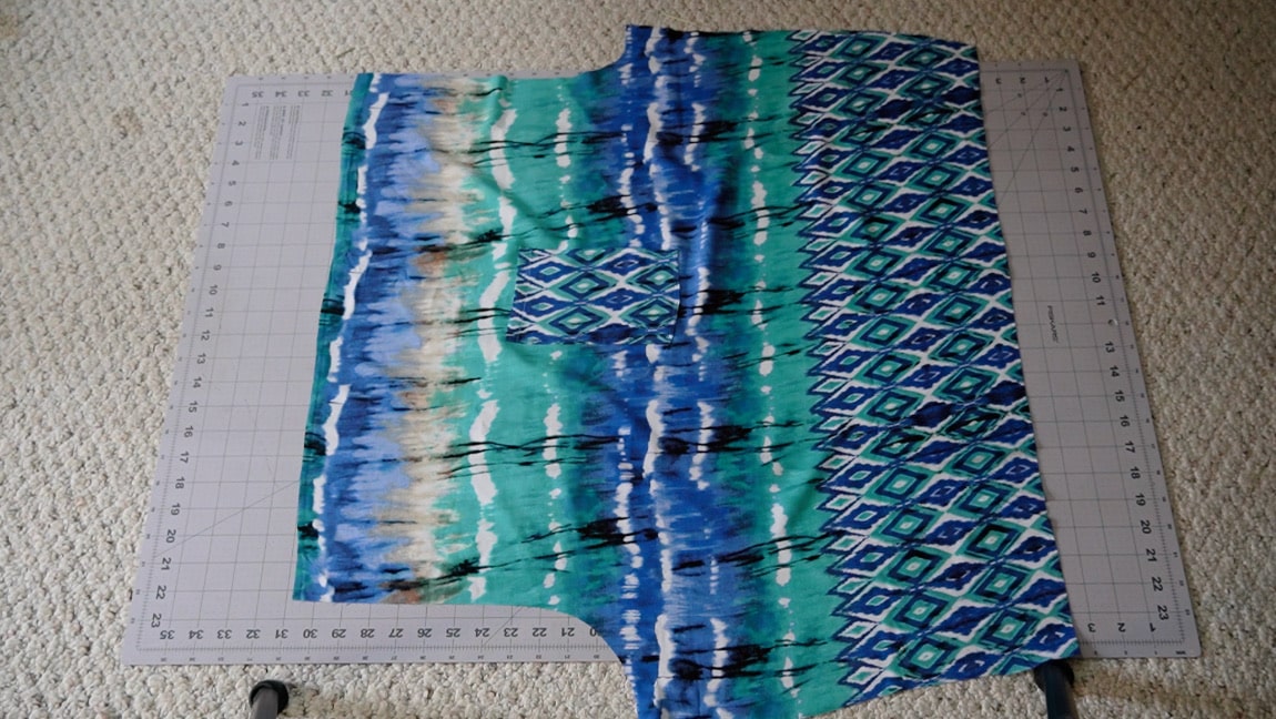 sew pocket to pants