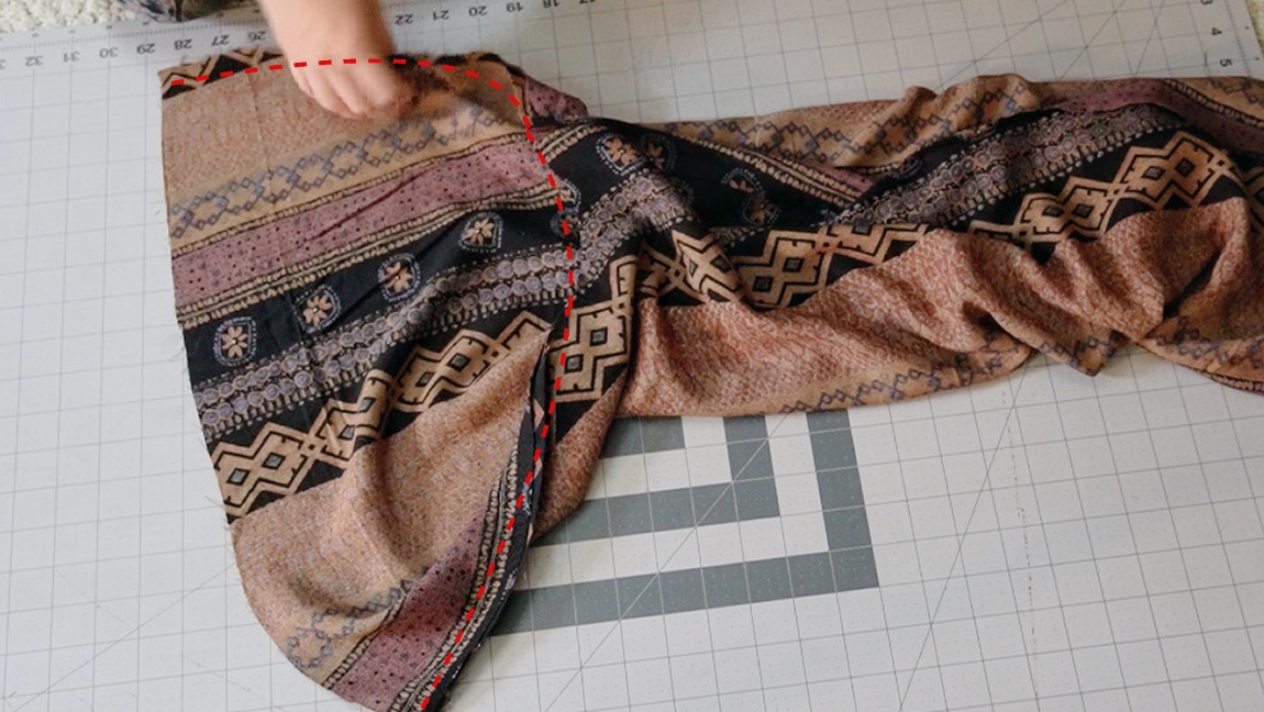 sew the crotch seam