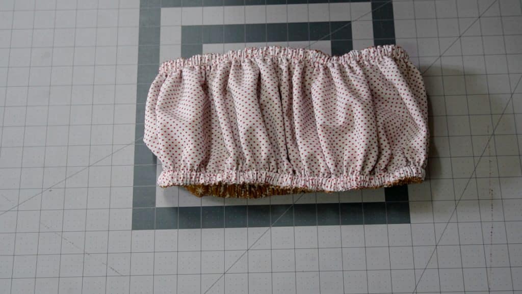 finished bandeau