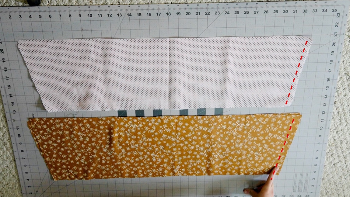 sew one side seam