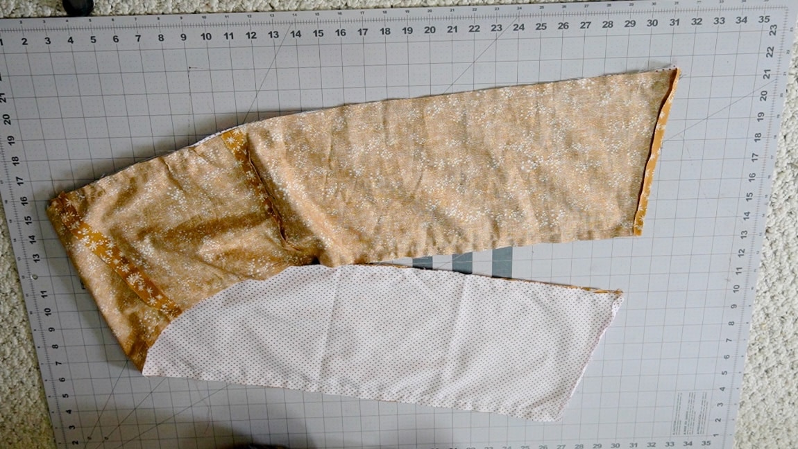 sew front to back