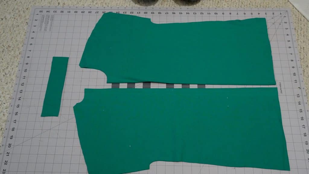 t shirt pattern pieces