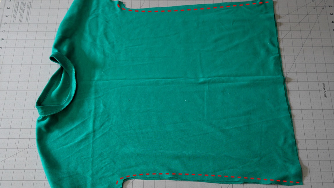 sew the side seam