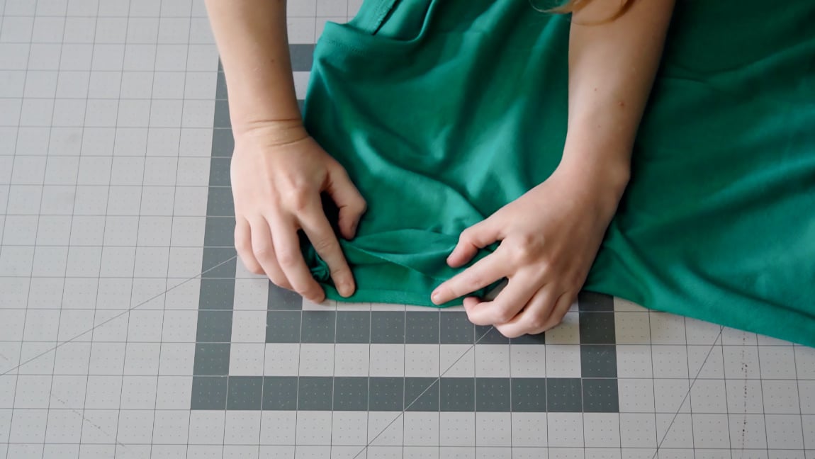 hem the sleeves
