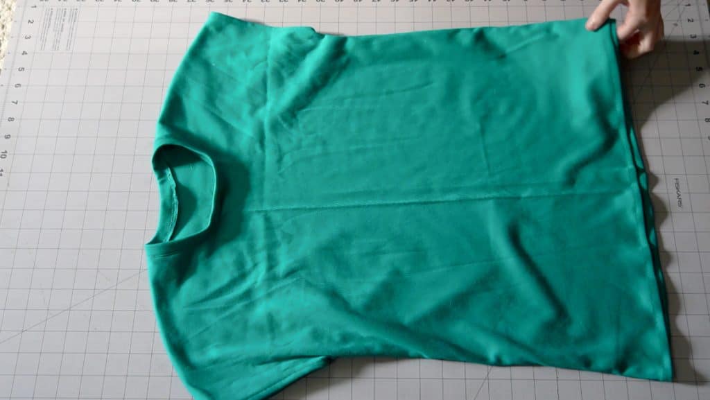 finished t shirt