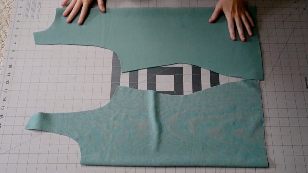 tank top pattern pieces