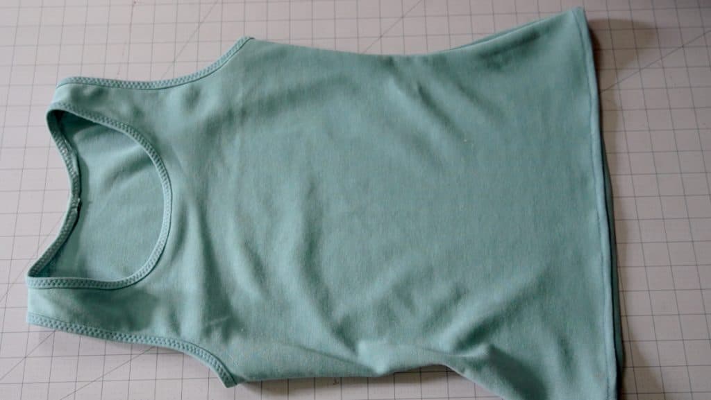 finished tank top