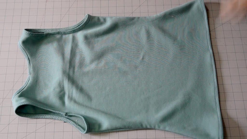 finished tank top