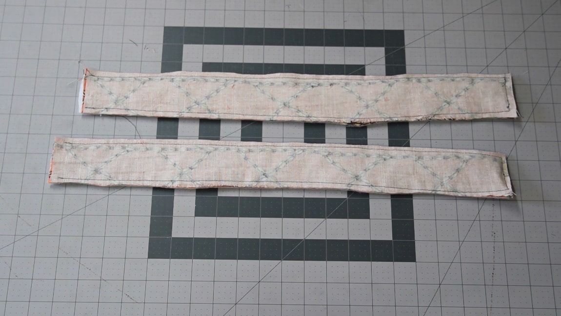 sew straps together