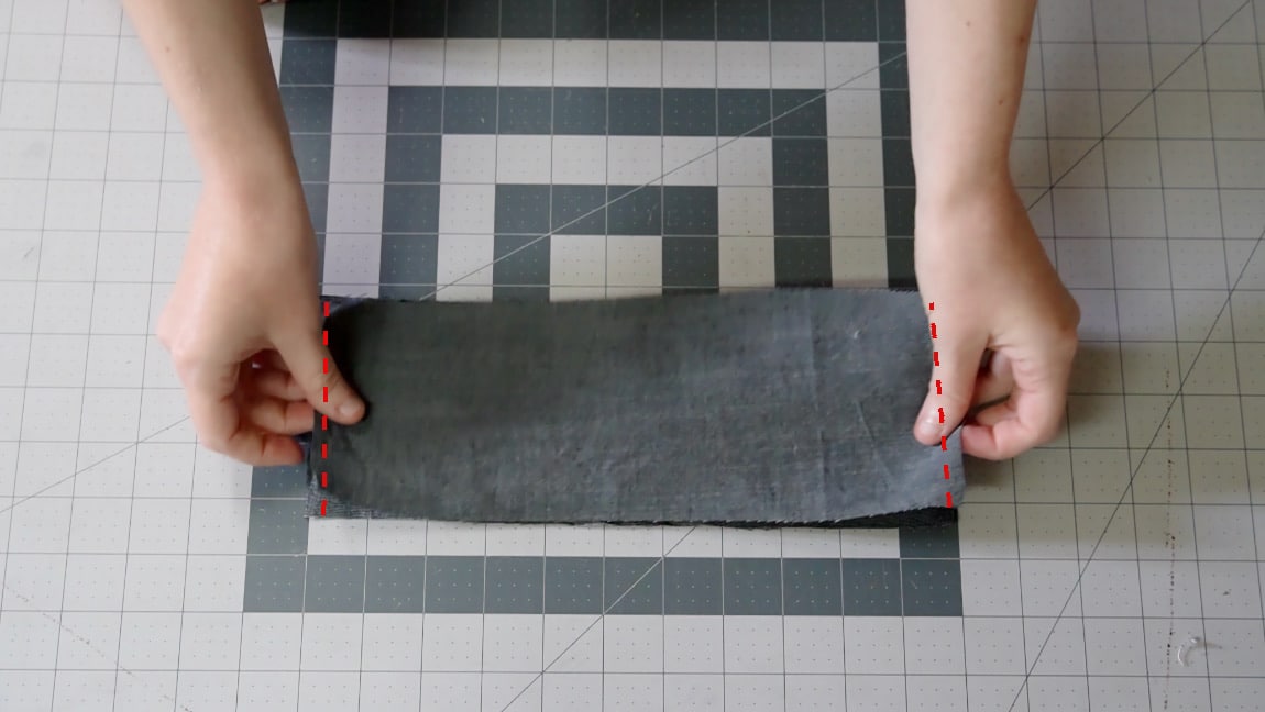 sew facing into a loop
