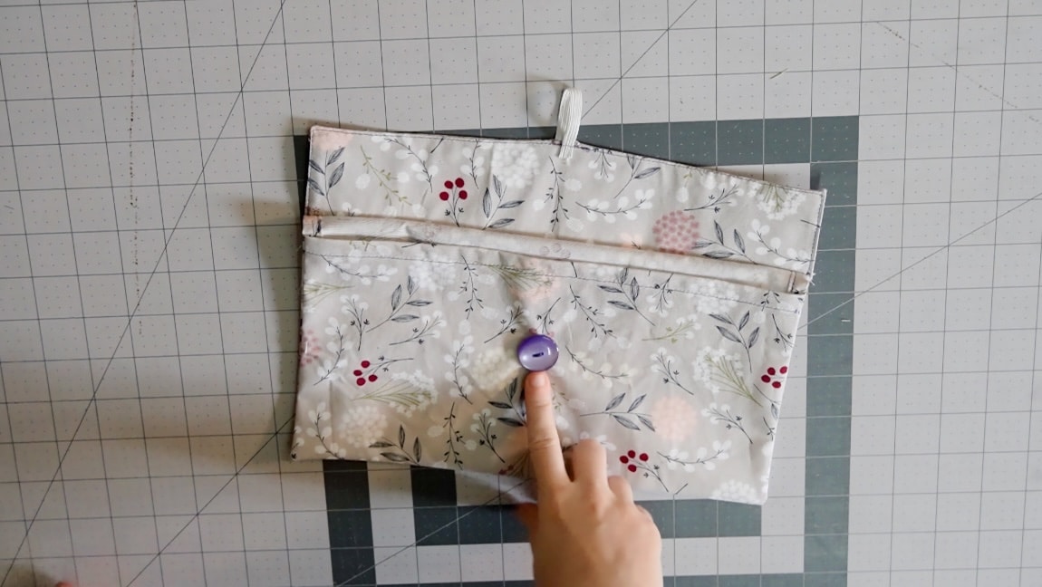 sew button to pocket