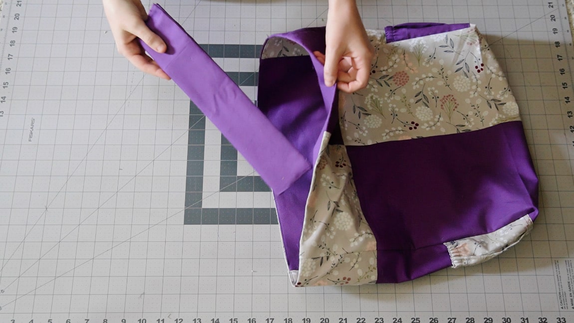 put base into bag