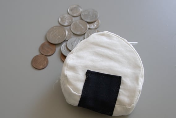 onigiri coin purse